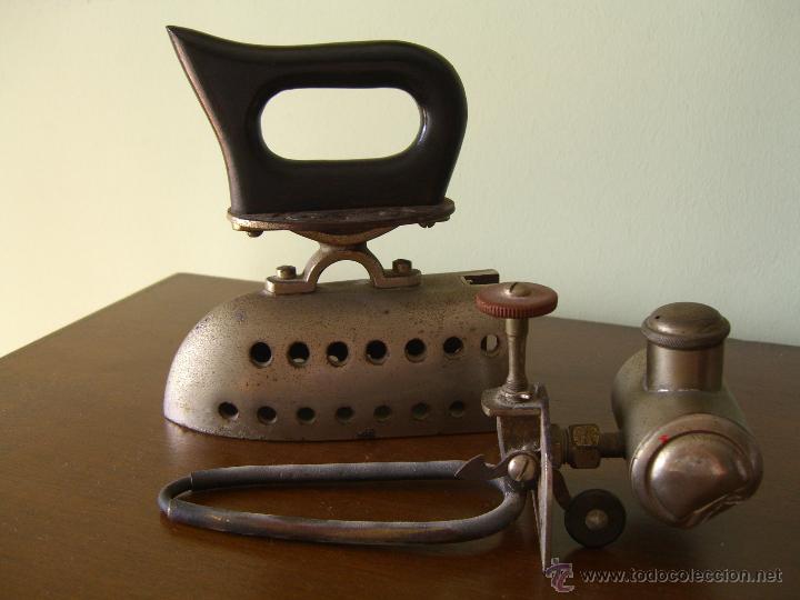 Antig&uuml;edades: Plancha a alcohol. Marca OMEGA - Foto 5