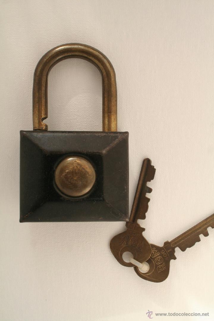 Antig&uuml;edades: CANDADO ANTIGUO - Foto 1