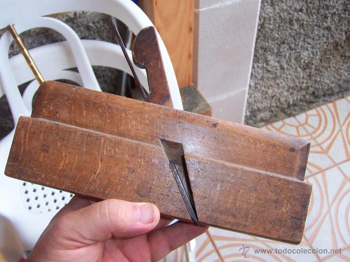 Antig&uuml;edades: cepillo de madera muy antiguo , - Foto 1
