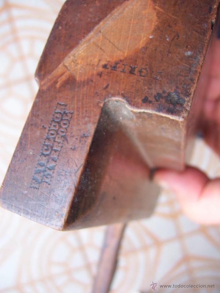 Antig&uuml;edades: cepillo de madera muy antiguo , - Foto 2