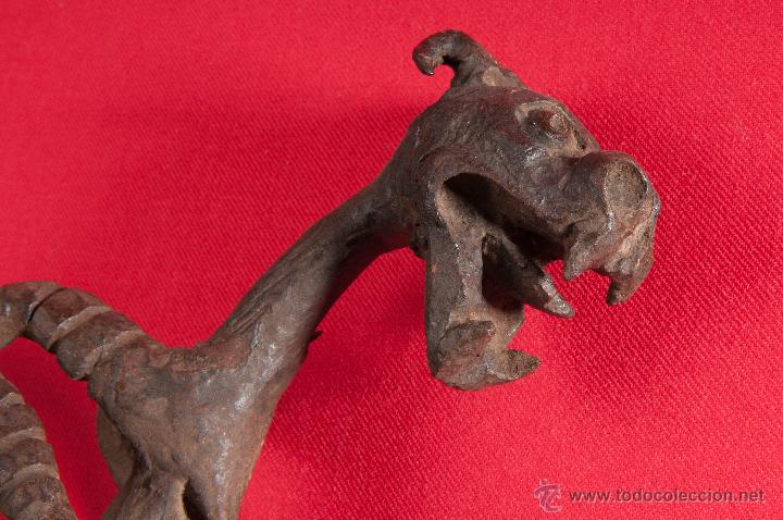 Antig&uuml;edades: DRAGON DE HIERRO FORJADO - Foto 3