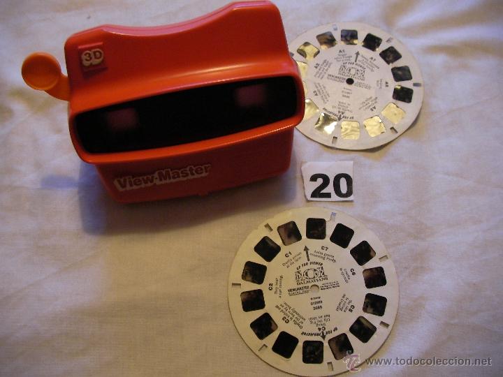 Antig&uuml;edades: VISOR CON DOS DISCOS DE LA PELICULA 101 DALMATAS - Foto 1