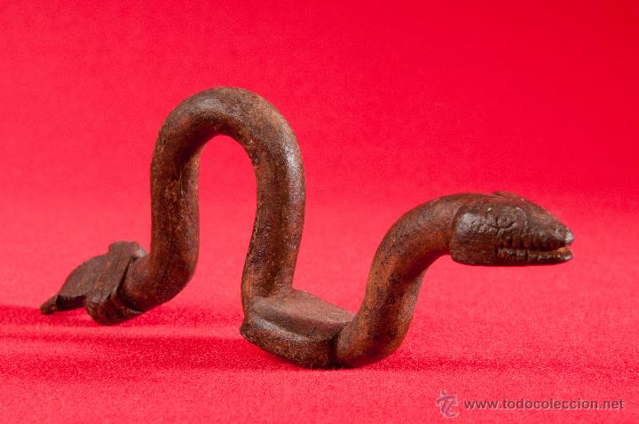 Antig&uuml;edades: SERPIENTE DE HIERRO FORJADO - Foto 1