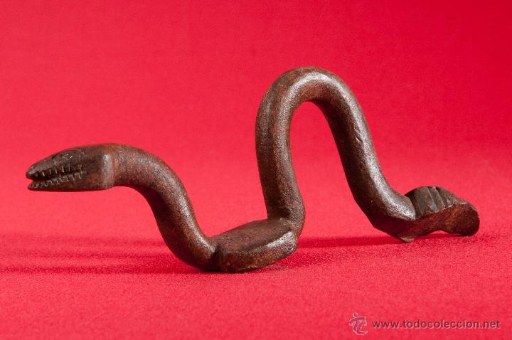 Antig&uuml;edades: SERPIENTE DE HIERRO FORJADO - Foto 2