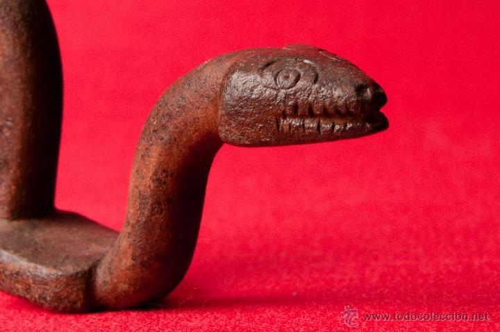 Antig&uuml;edades: SERPIENTE DE HIERRO FORJADO - Foto 3