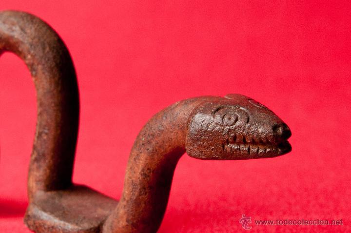 Antig&uuml;edades: SERPIENTE DE HIERRO FORJADO - Foto 4