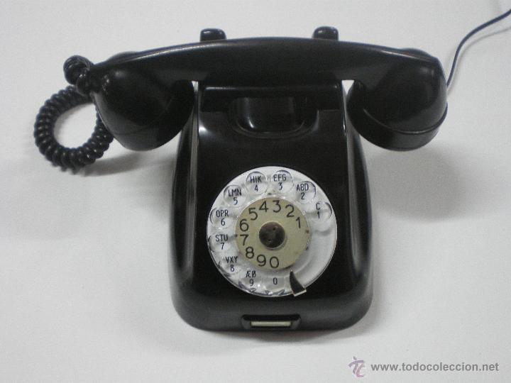 Tel&eacute;fonos: Tel&eacute;fono antiguo alem&aacute;n Telefon Fabrik - Foto 1