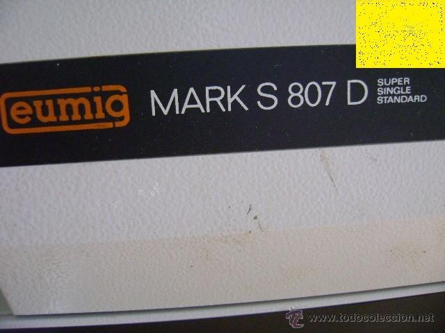 Antig&uuml;edades: Proyector Eumig Mark S 807 D - Foto 3