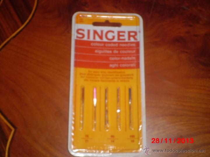 Antig&uuml;edades: PAQUETE DE AGUJAS SINGER - Foto 3