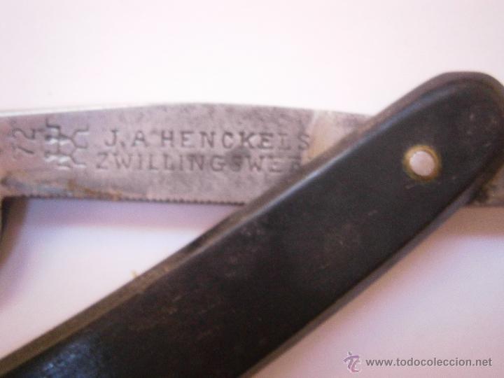 Antig&uuml;edades: Navaja de Afeitar Henckels 72 - Foto 3