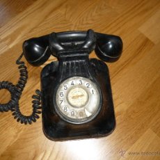 Teléfonos: TELEFONO DE PARED BAQUELITA NEGRO CTNE AÑOS 50 60 ,. Lote 40316730