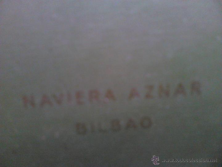 Antig&uuml;edades: cartera o portadocumentos Naviera Aznar , Bilbao - Foto 2