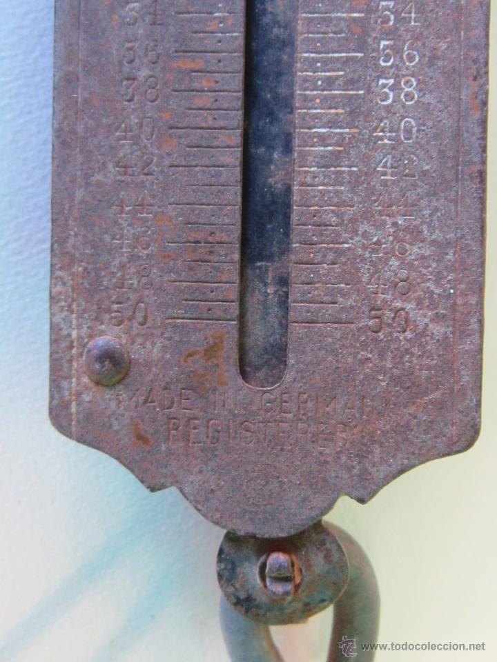 Antig&uuml;edades: PESO DE MALO ANTIGUO EN HIERRO - Foto 3
