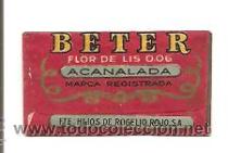 Antig&uuml;edades: HOJA DE AFEITAR BETER ACANALADA FLOR DE LIS 0,06 - Foto 2