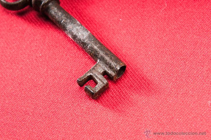Antig&uuml;edades: LLAVE EN HIERRO FORJADO, SIGLO XIX - Foto 2