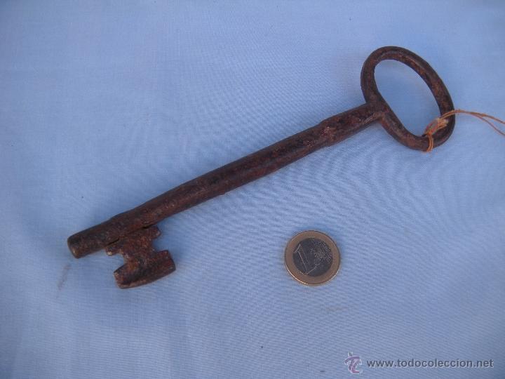 Antig&uuml;edades: ANTIGUA LLAVE DE FORJA S. XVIII - Foto 5