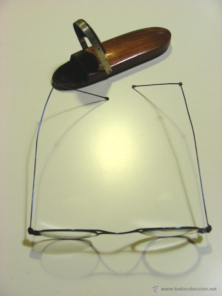 Antig&uuml;edades: Gafas y estuche, 1885 - Foto 5