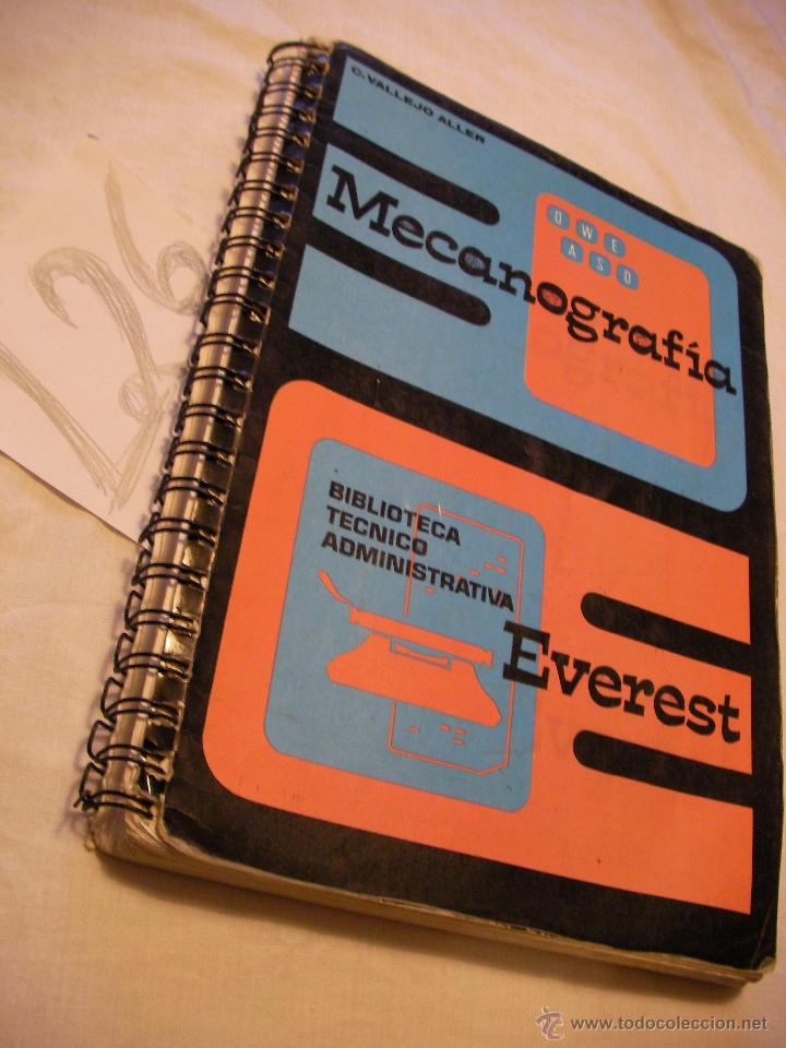 Antig&uuml;edades: ANTIGUO LIBRO DE MECANOGRAFIA - EVEREST - Foto 1