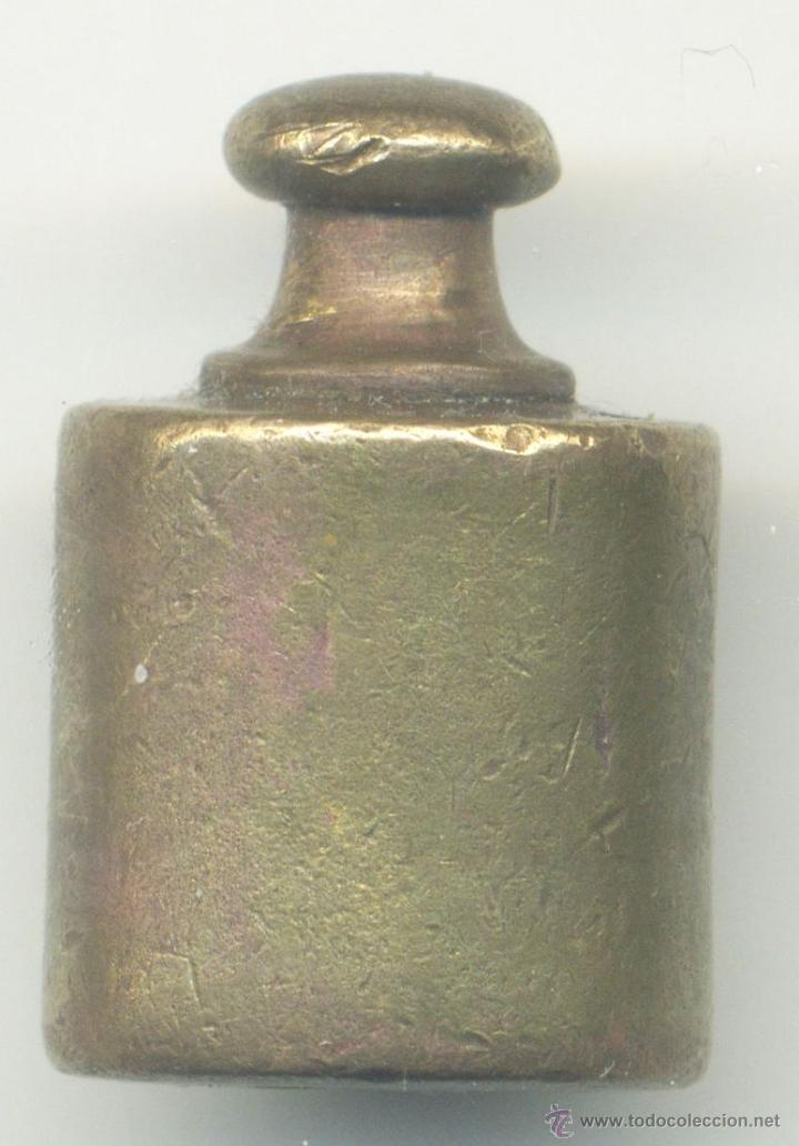 Antig&uuml;edades: pesa de bronce de 20 gramos - Foto 1