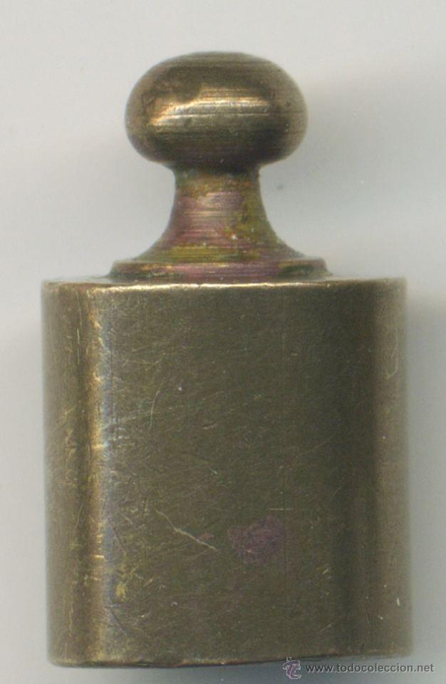 Antig&uuml;edades: pesa de bronce de 10 gramos - Foto 1
