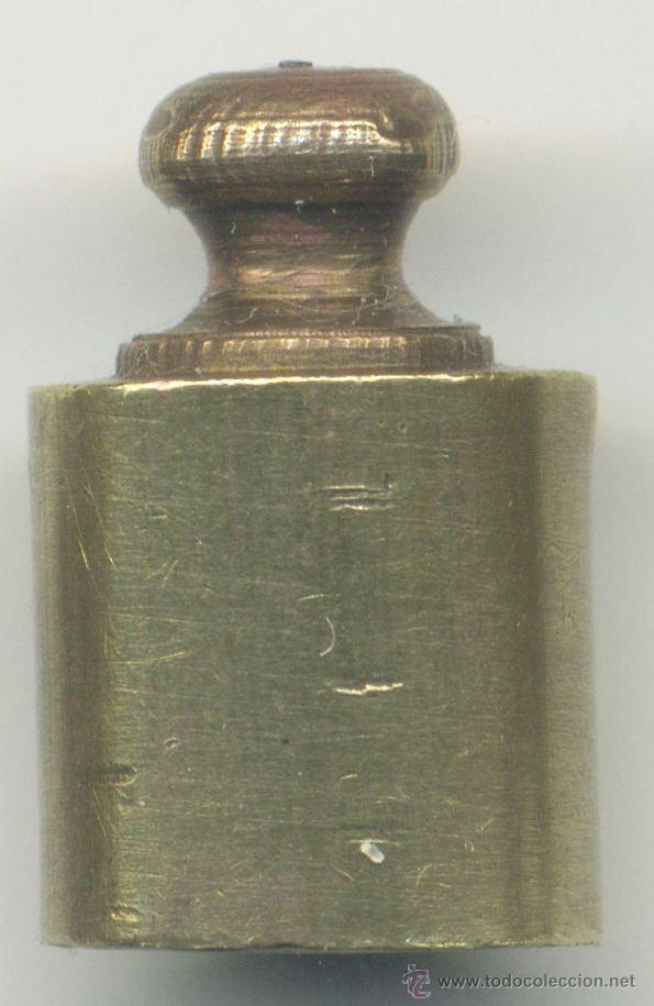 Antig&uuml;edades: pesa de bronce de 10 gramos - Foto 1