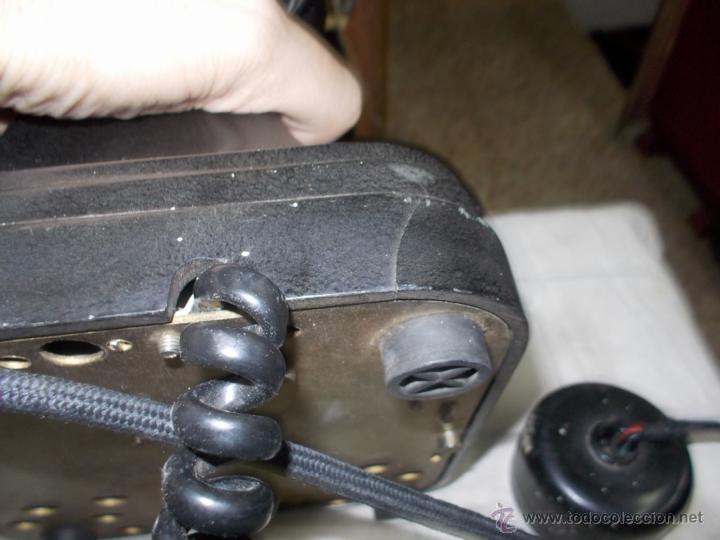Tel&eacute;fonos: Telefono de sobremesa de baquelita - Foto 6