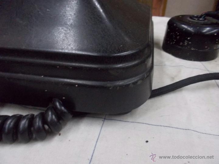 Tel&eacute;fonos: Telefono de sobremesa de baquelita - Foto 7