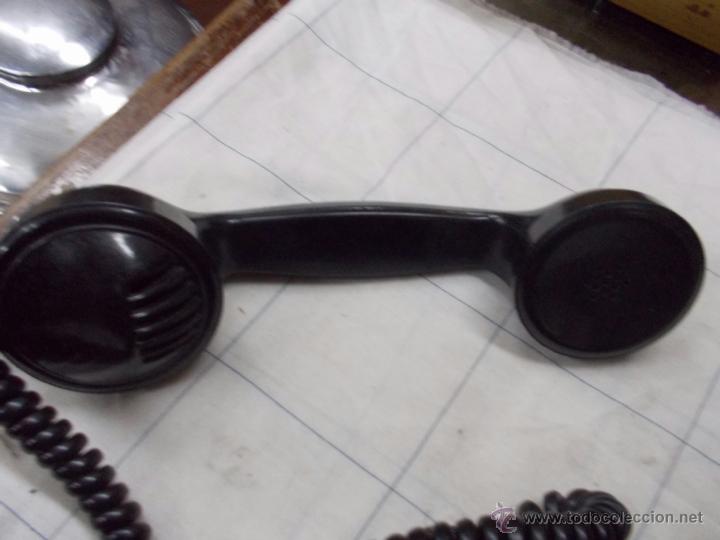 Tel&eacute;fonos: Telefono de sobremesa de baquelita - Foto 8