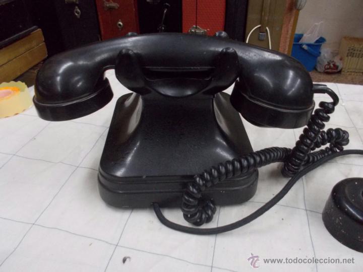 Tel&eacute;fonos: Telefono de sobremesa de baquelita - Foto 10
