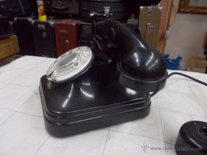 Tel&eacute;fonos: Telefono de sobremesa de baquelita - Foto 11