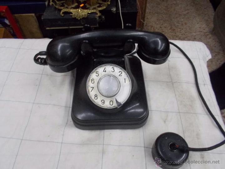 Tel&eacute;fonos: Telefono de sobremesa de baquelita - Foto 12