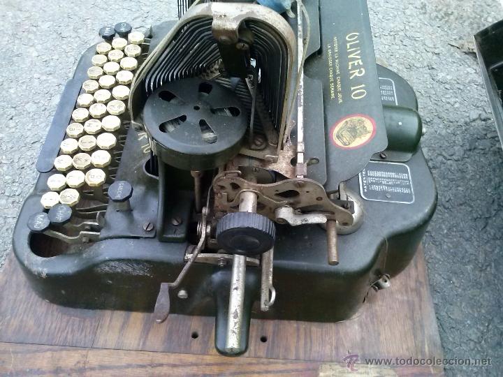 Antig&uuml;edades: MAQUINA DE ESCRIBIR OLIVER 10 - Foto 10