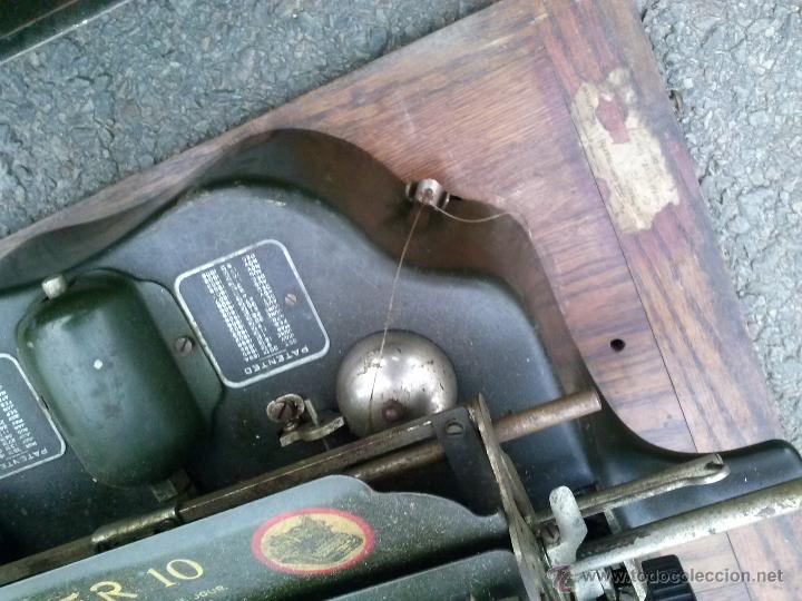 Antig&uuml;edades: MAQUINA DE ESCRIBIR OLIVER 10 - Foto 11