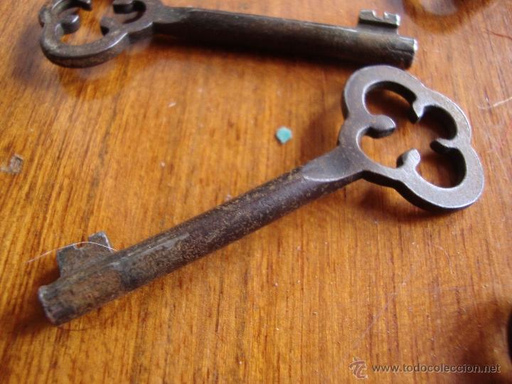 Antig&uuml;edades: 4 LLAVES ANTIGUAS 6,5cm - Foto 1