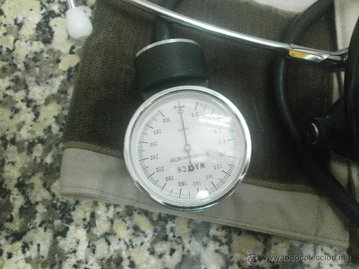 Antig&uuml;edades: TENSIOMETRO SPHYGMOMANOMETER WAITCH - Foto 3