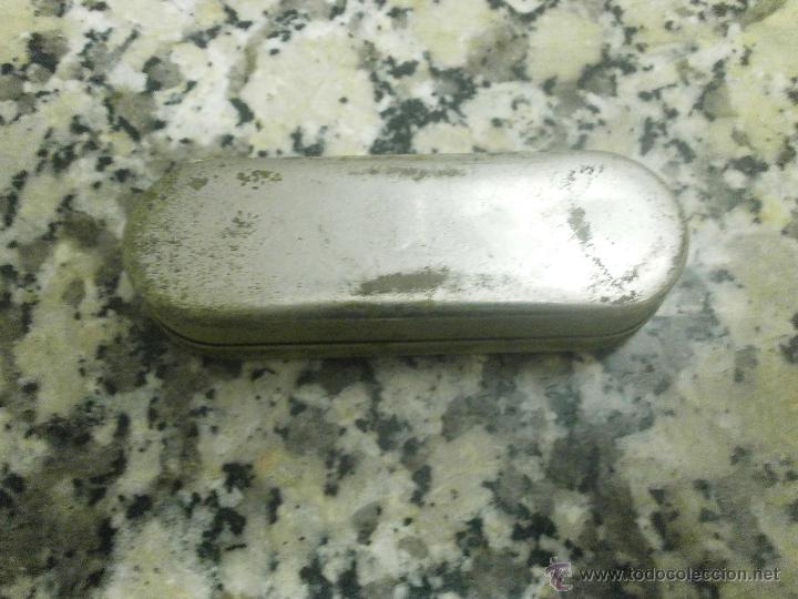 Antig&uuml;edades: CAJA METALICA DE JERINGA. - Foto 3