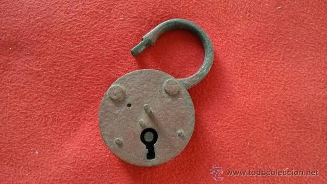 Antig&uuml;edades: ANTIGUO CANDADO SIN LLAVE - Foto 1