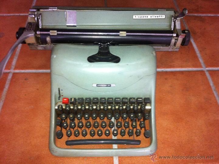 Antig&uuml;edades: MAQUINA ESCRIBIR HISPANO OLIVETTI - Foto 1