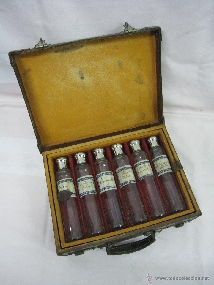 Antig&uuml;edades: ANTIGUO MALETIN DE ENOLOGO - Foto 4