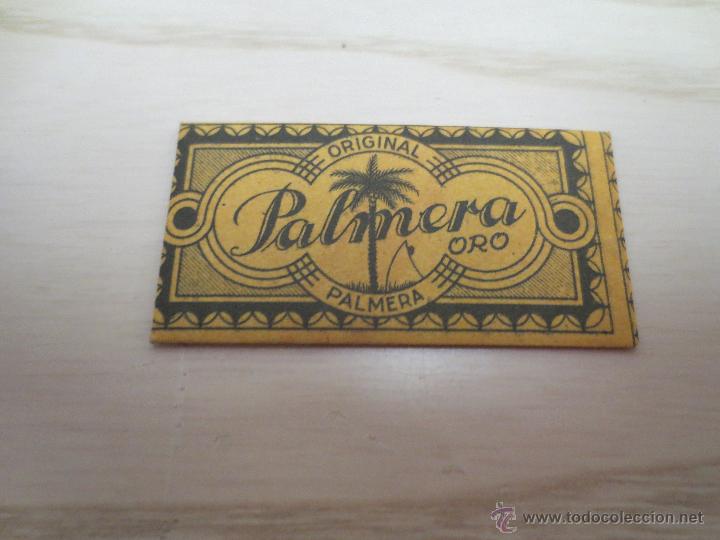 Antig&uuml;edades: hoja de afeitar. palmera oro - Foto 1