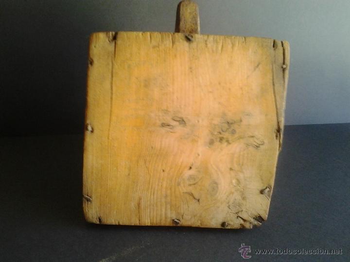 Antig&uuml;edades: Almud medida Aragonesa de cereal o grano - Foto 5