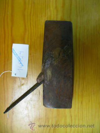 Antig&uuml;edades: cepillo de carpintero muy antiguo de moldura - Foto 2