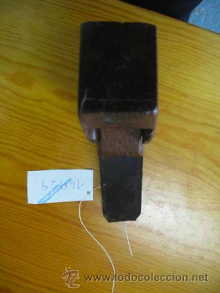 Antig&uuml;edades: cepillo de carpintero muy antiguo de moldura - Foto 4