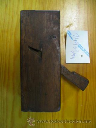 Antig&uuml;edades: cepillo de carpintero muy antiguo de moldura - Foto 1