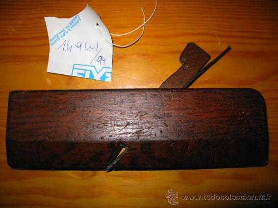 Antig&uuml;edades: cepillo de carpintero muy antiguo de moldura - Foto 1