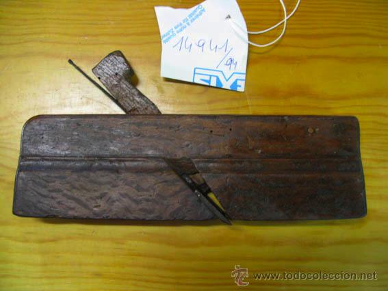 Antig&uuml;edades: cepillo de carpintero muy antiguo de moldura - Foto 3