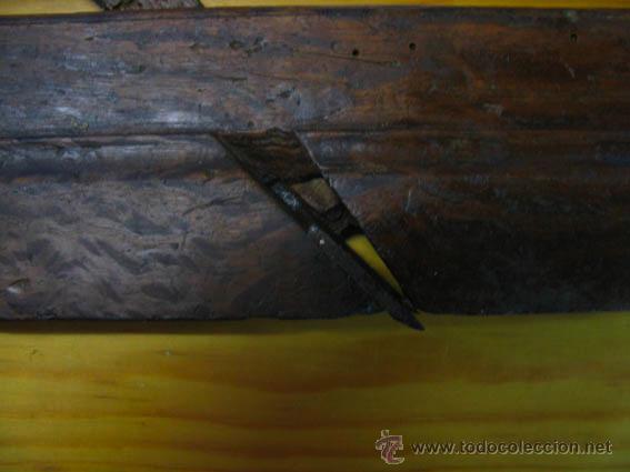 Antig&uuml;edades: cepillo de carpintero muy antiguo de moldura - Foto 4