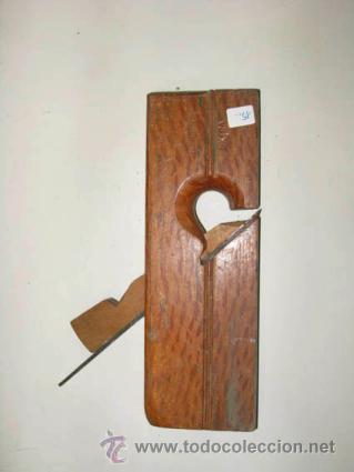 Antig&uuml;edades: cepillo de carpintero muy antiguo de moldura - Foto 1