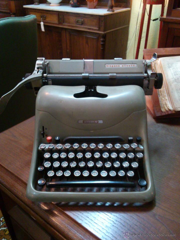 Antig&uuml;edades: M&aacute;quina de escribir HISPANO OLIVETTI - Foto 1