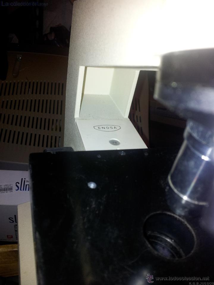 Antig&uuml;edades: MICROSCOPIO MONOCULAR PROFESIONAL ENOSA - Foto 2